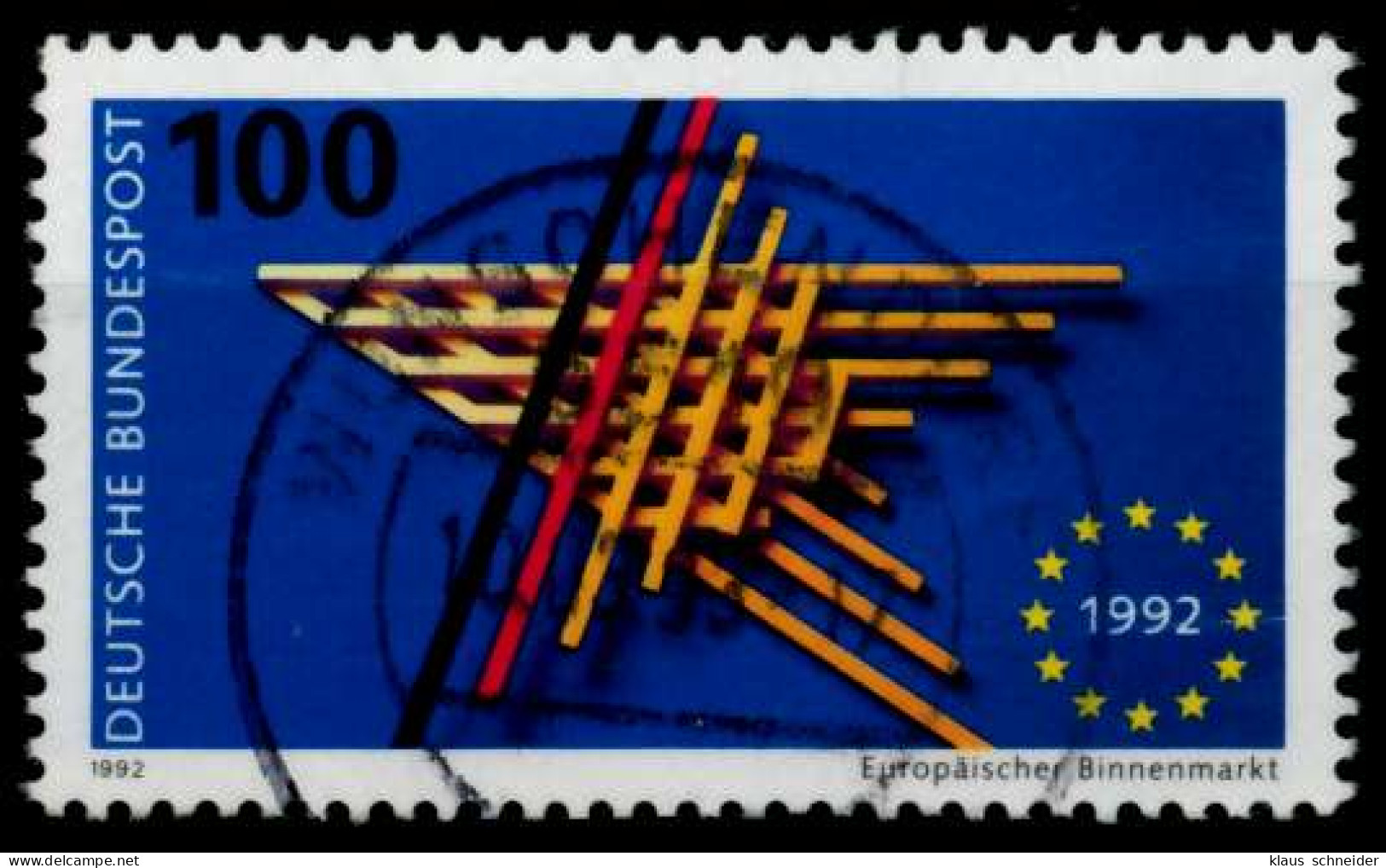 BRD BUND 1992 Nr 1644 Zentrisch Gestempelt X83038E - Used Stamps