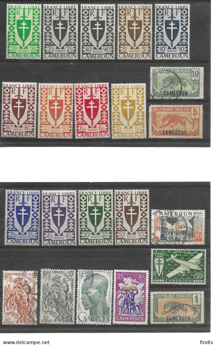 CAMEROUN Lot */obli - Used Stamps