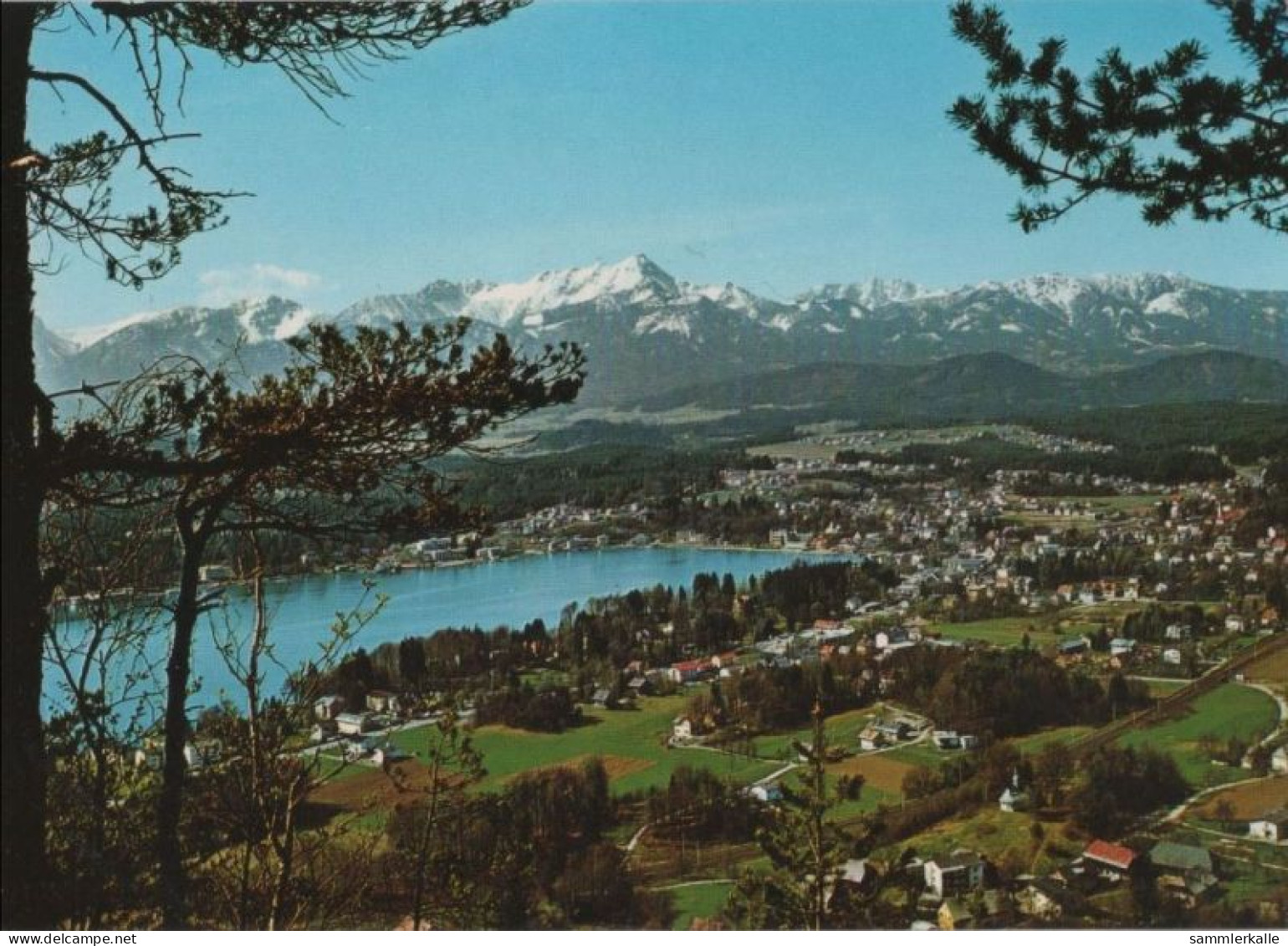 90331 - Österreich - Velden - Blick Von Der Aussicht Auf Die Bucht - Ca. 1985 - Velden