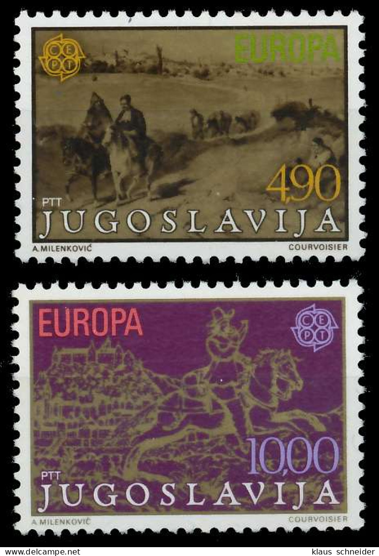 JUGOSLAWIEN 1979 Nr 1787-1788 Postfrisch S1B2E32 - Unused Stamps
