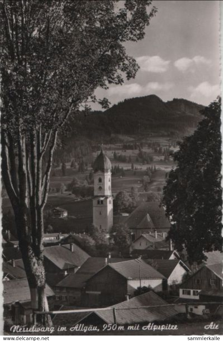 62351 - Nesselwang - Mit Alpspitze - 1957 - Fuessen