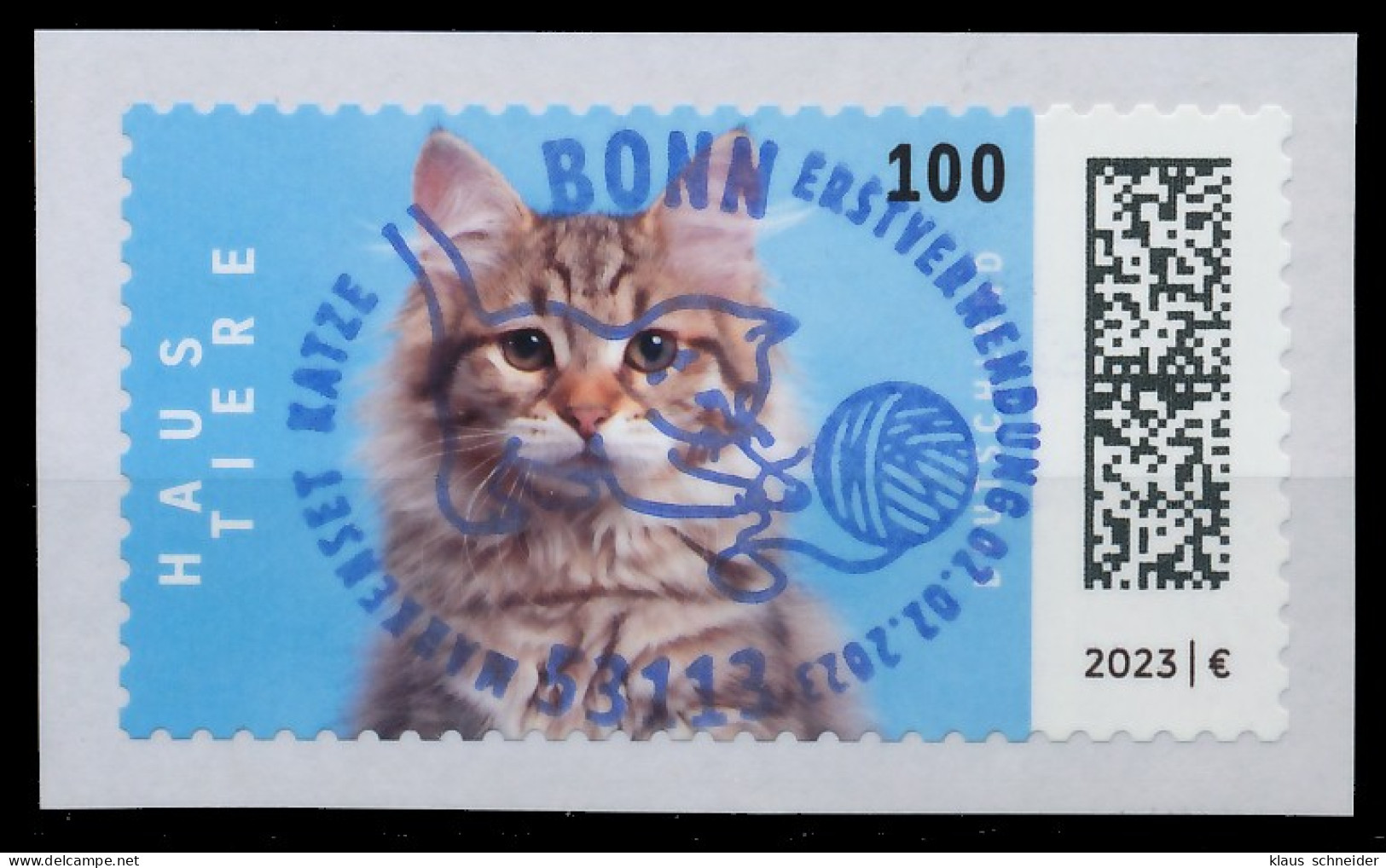 BRD BUND 2023 Nr 3751f ESST Zentrisch Gestempelt Briefstück X59A10E - Gebraucht