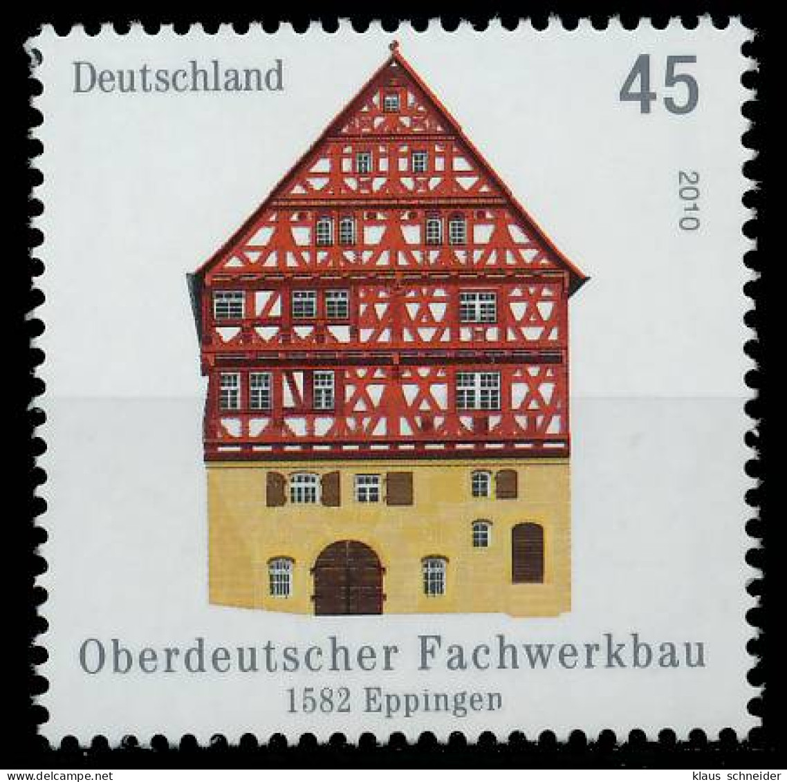 BRD BUND 2010 Nr 2823 Postfrisch S1DE6A6 - Unused Stamps
