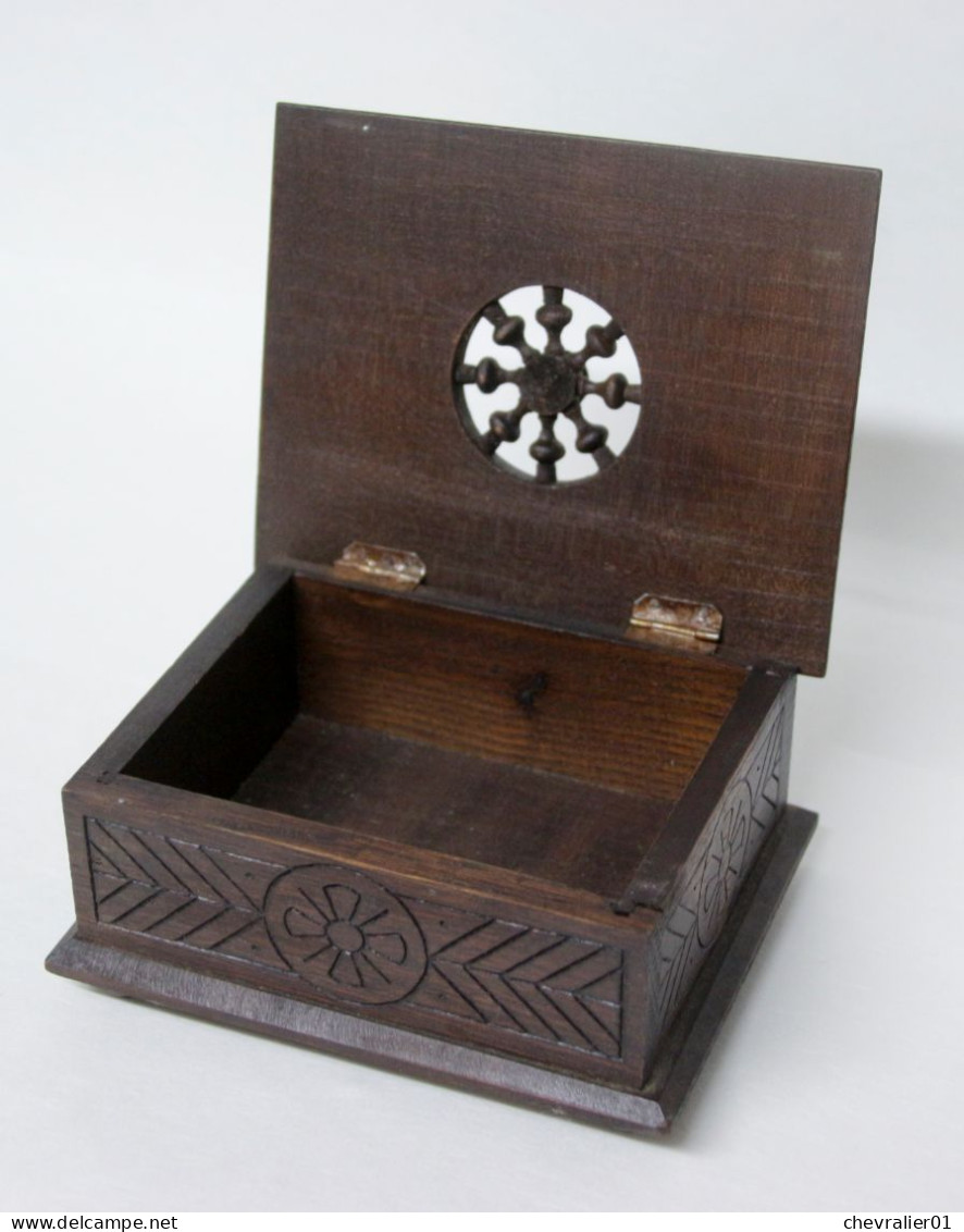 Bijoux – Boîte De Rangement En Bois - Roue Du Dharma - Boxes