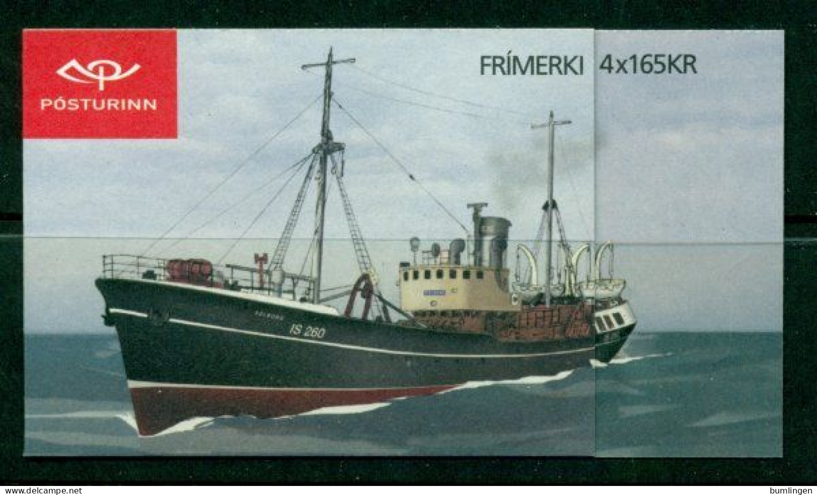 ICELAND 2010 Mi MH 34 Booklet** Fishing Boats [B660] - Ships