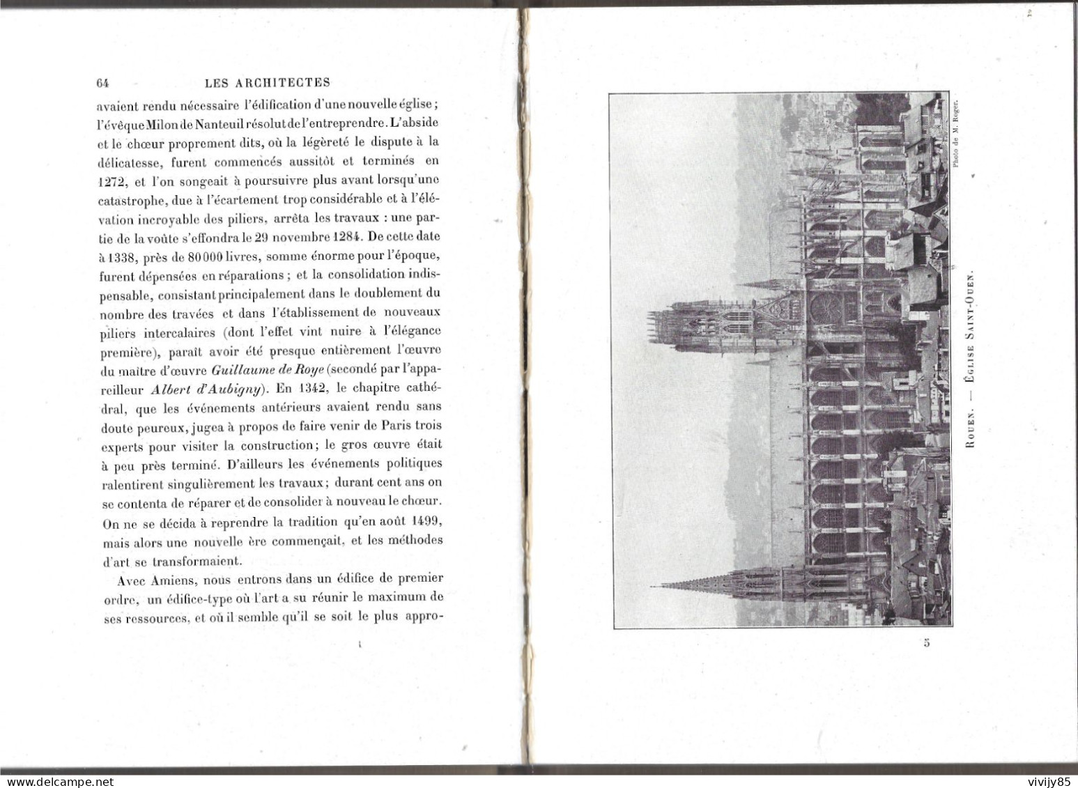 Livre Illustré " Les Architectes Des Cathédrales Gothiques " PARIS-LYON-NANTES-ROUEN - Art