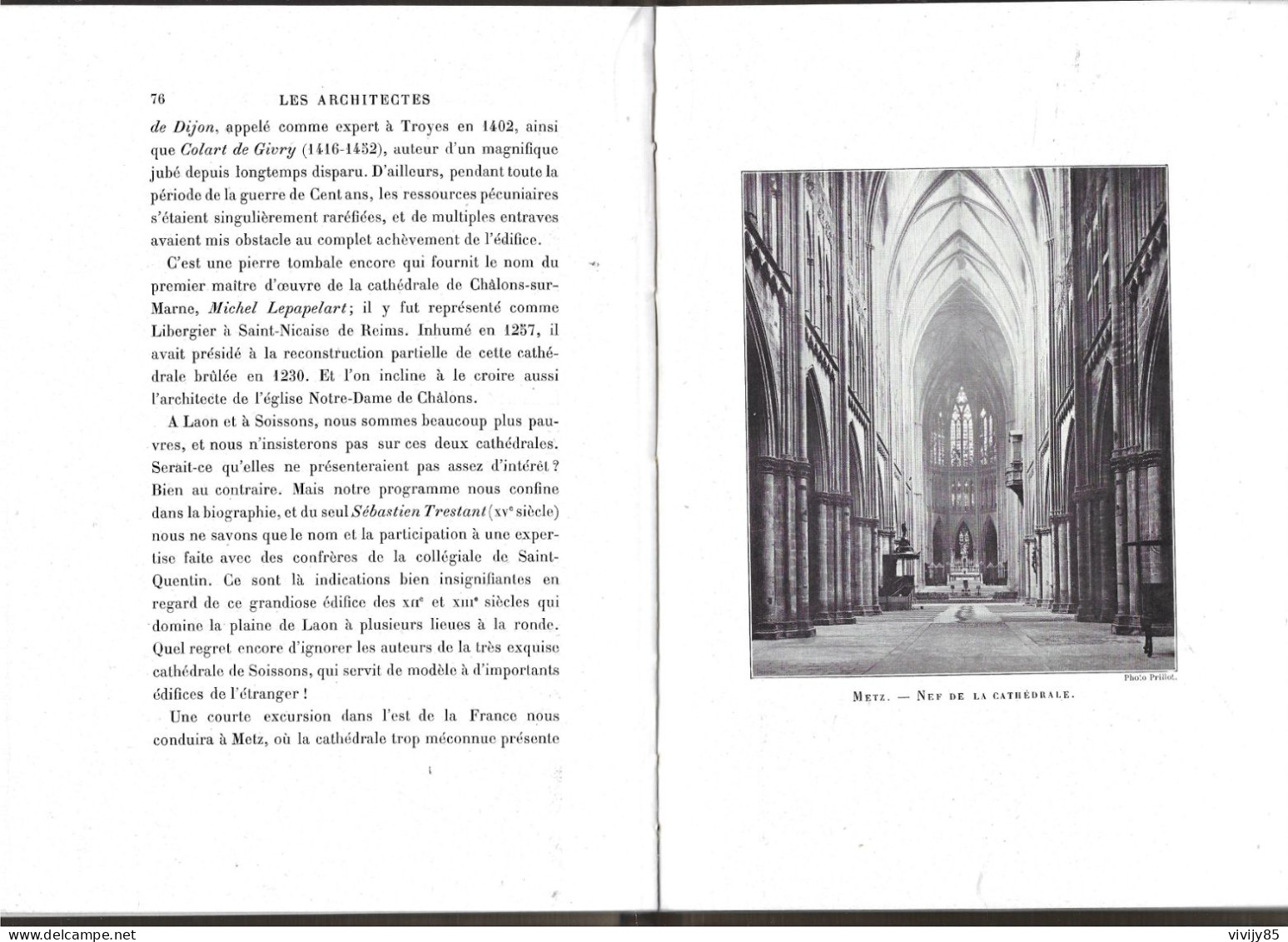 Livre illustré " Les Architectes des Cathédrales Gothiques " PARIS-LYON-NANTES-ROUEN