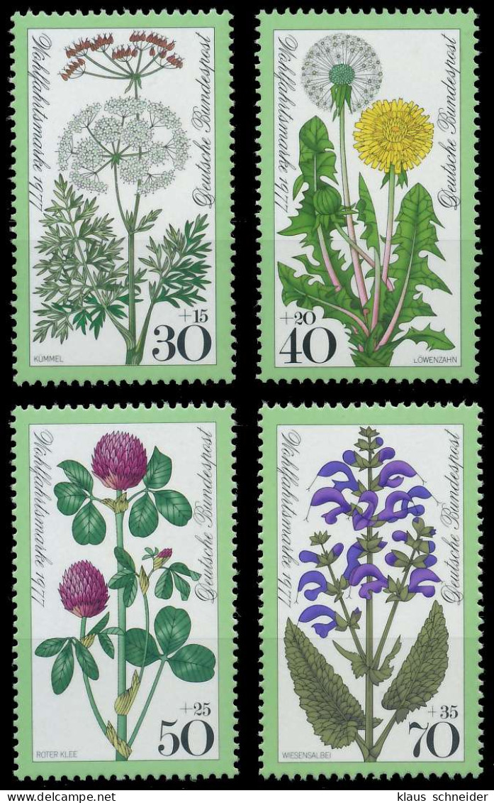 BRD BUND 1977 Nr 949-952 Postfrisch S23345E - Unused Stamps