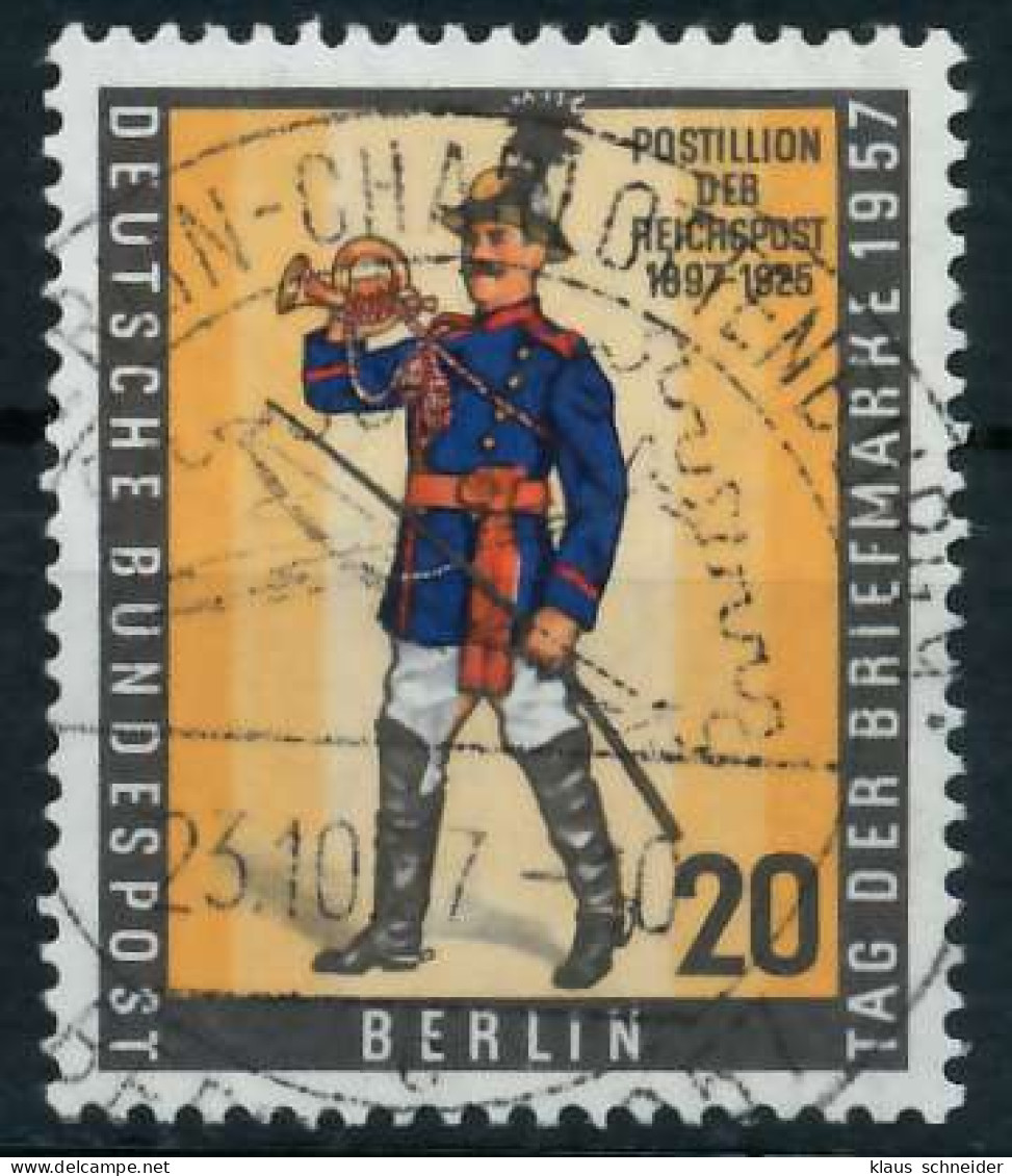 BERLIN 1957 Nr 176 ESST Zentrisch Gestempelt X64236E - Oblitérés