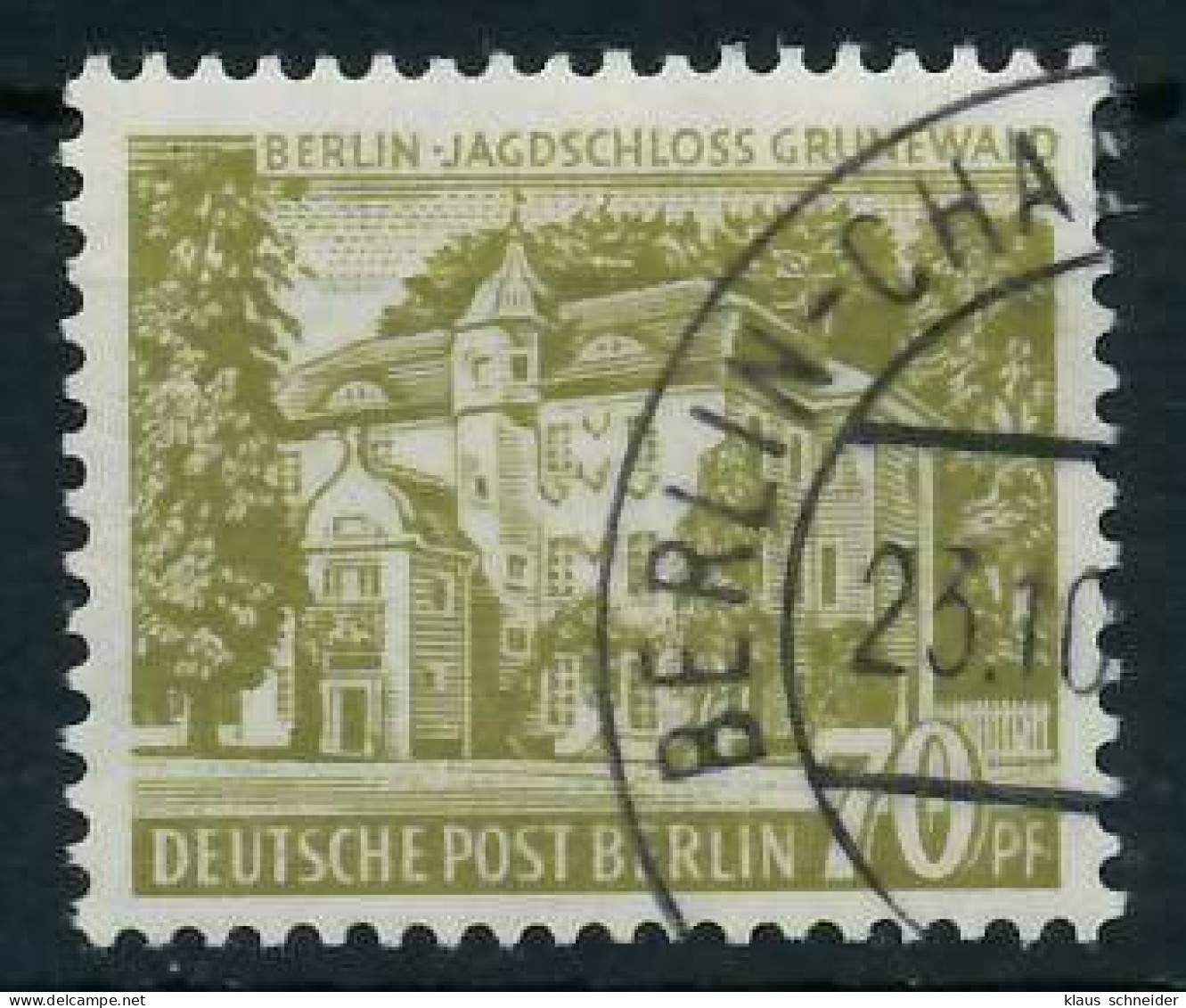 BERLIN DS BAUTEN 1 Nr 123 Gestempelt X642436 - Used Stamps