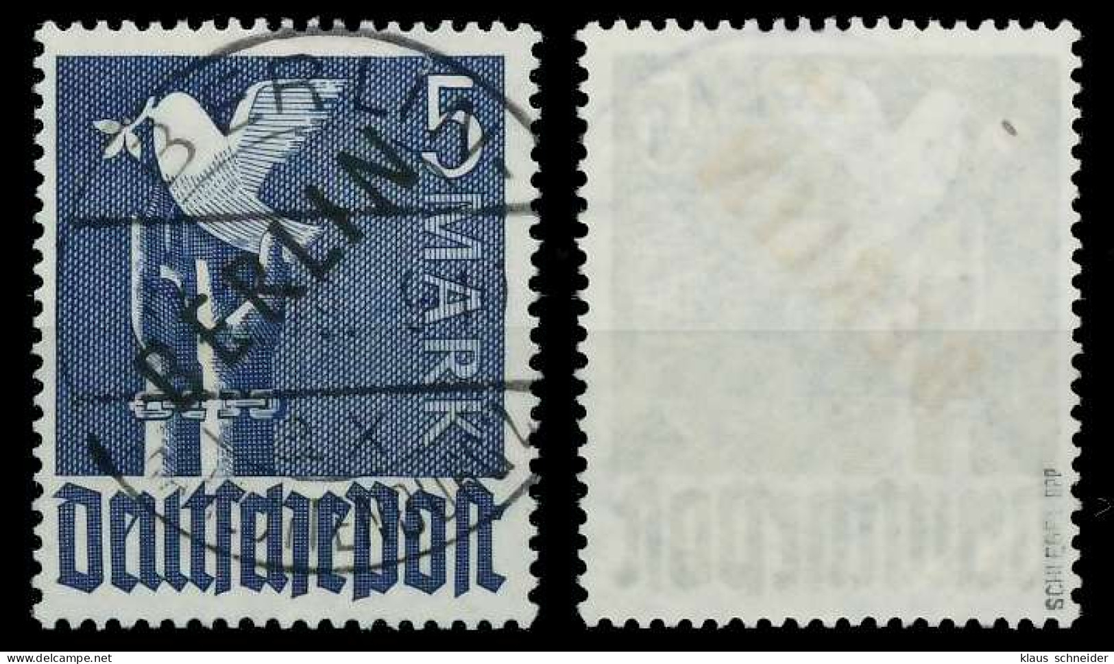 BERLIN 1948 Nr 20 Zentrisch Gestempelt Gepr. X6424A6 - Oblitérés