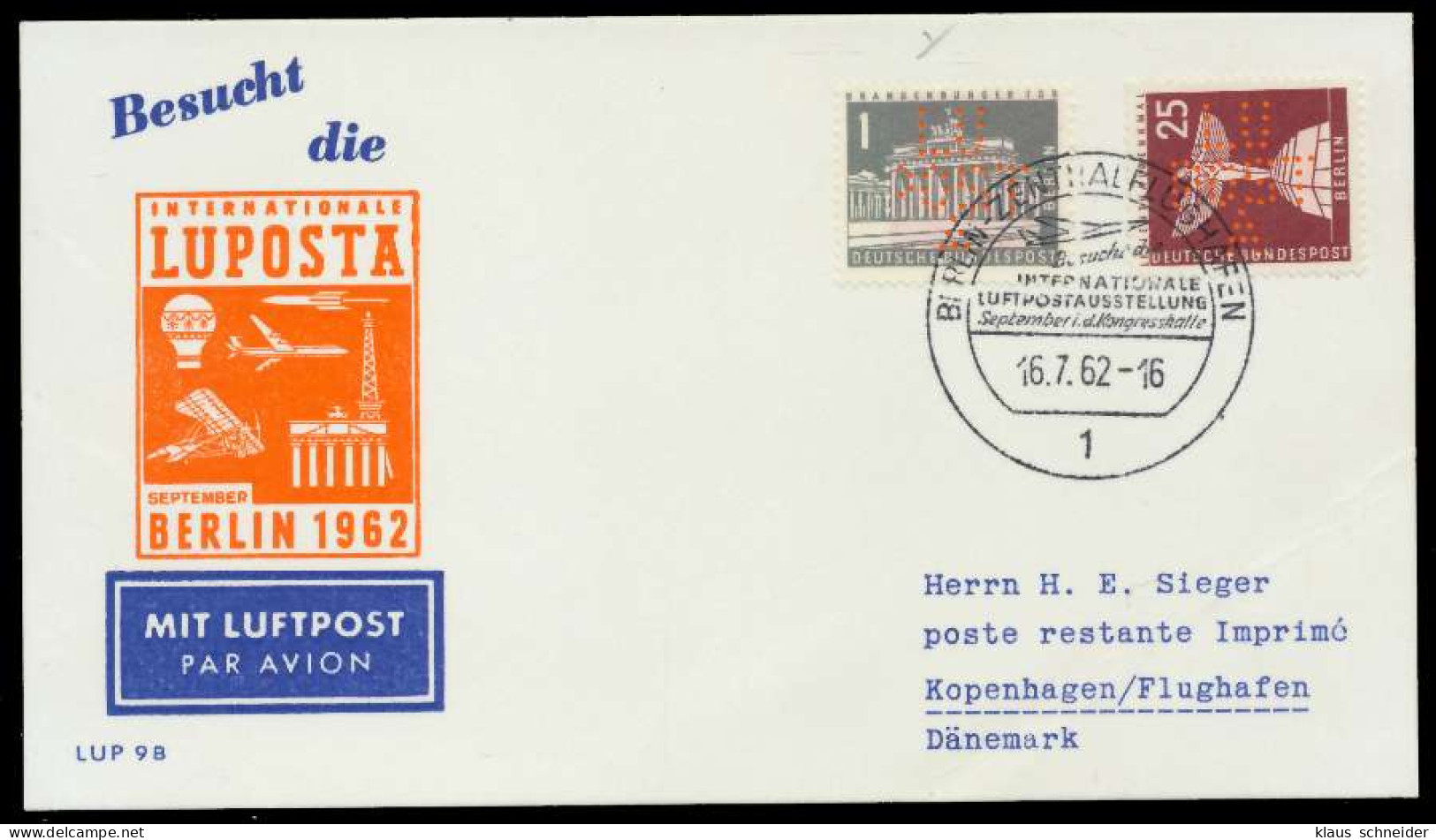 BERLIN DS BAUTEN LUPOSTA 140x Und Y 145 147 230 X64251A - Used Stamps