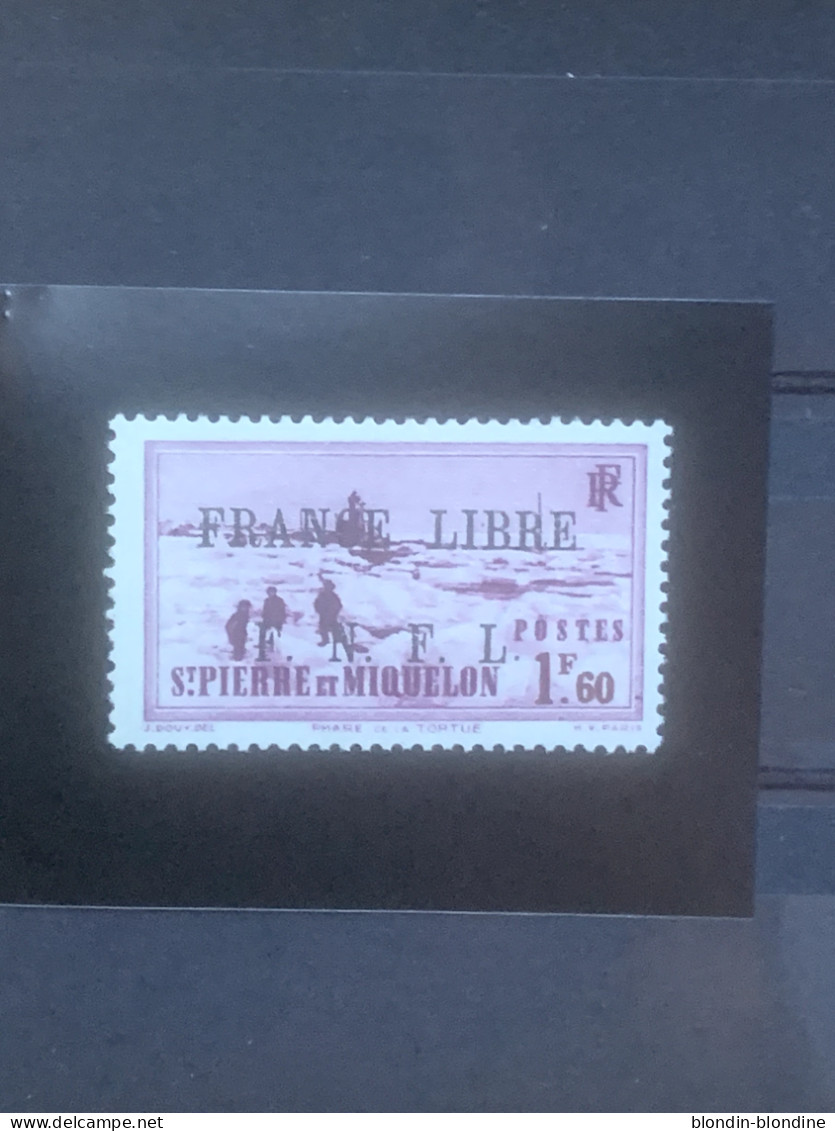 SPM MIQUELON YT 267 NEUF** TB Mais Légère Trace Grisâtre Sur La Gomme. - Unused Stamps