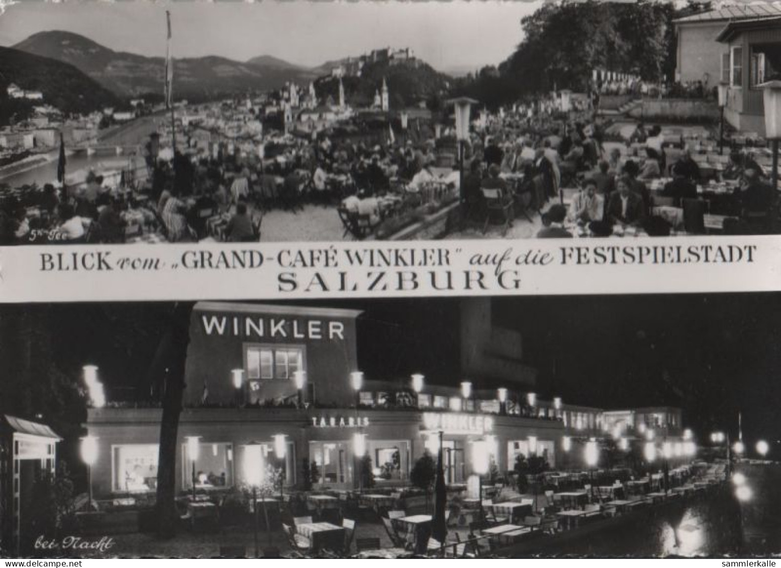 50989 - Österreich - Salzburg - Grand-Cafe Winkler - Ca. 1965 - Salzburg Stadt