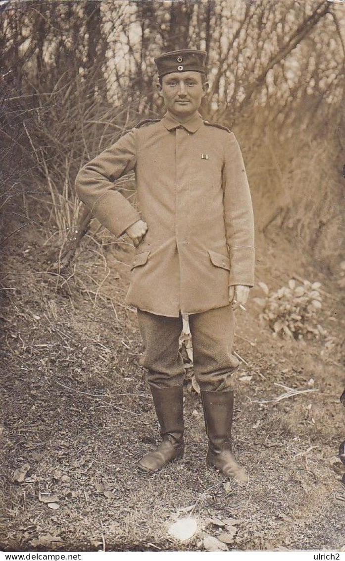 AK Foto Deutscher Soldat - 1. WK (68377) - War 1914-18