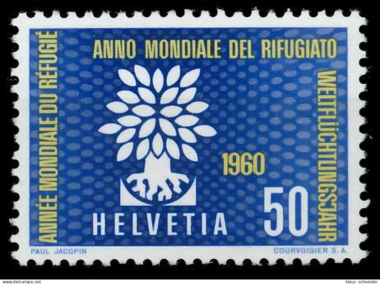 SCHWEIZ 1960 Nr 694 Postfrisch X6790F2 - Unused Stamps
