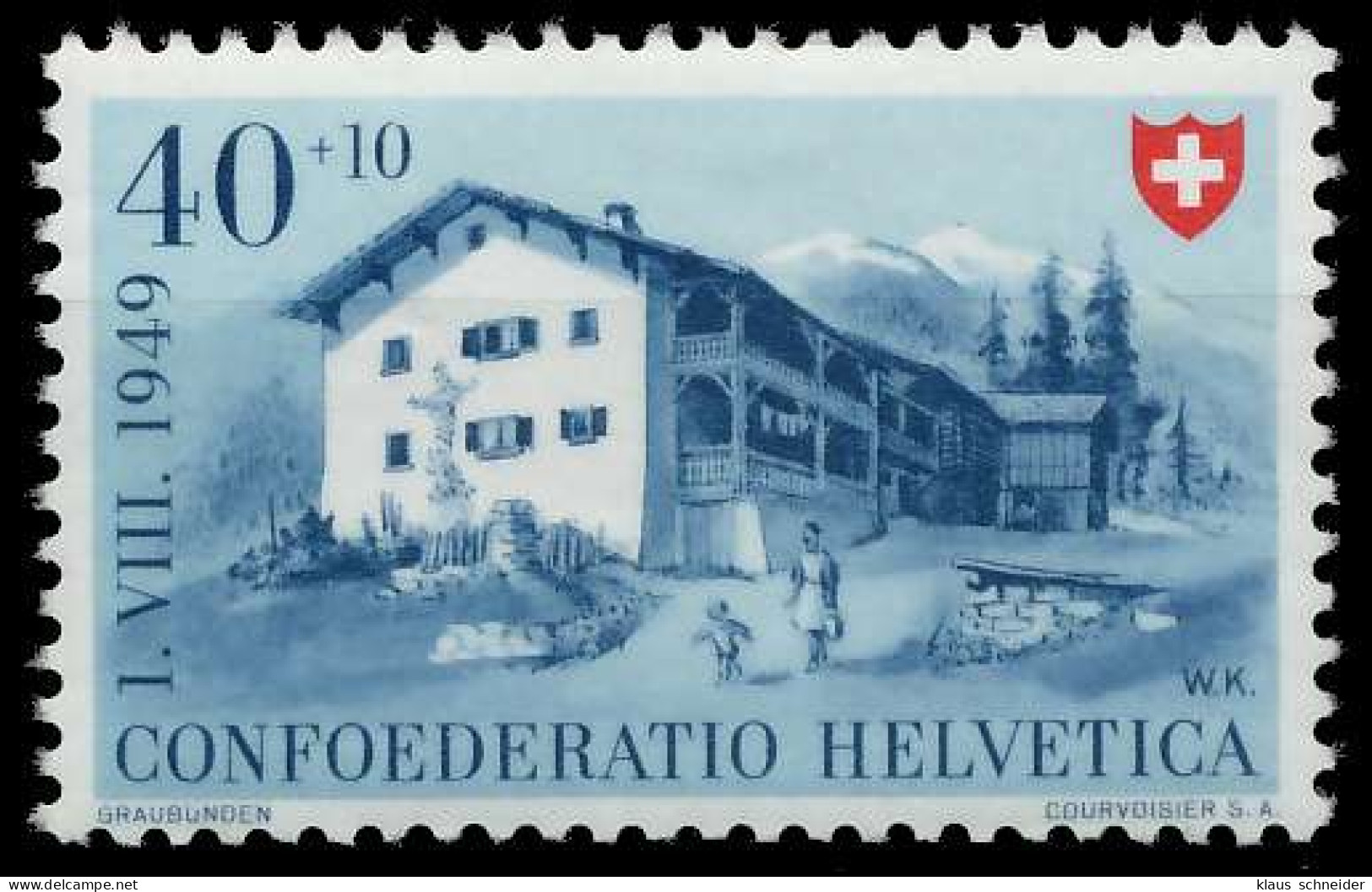 SCHWEIZ PRO PATRIA Nr 528 Postfrisch X696D96 - Nuovi