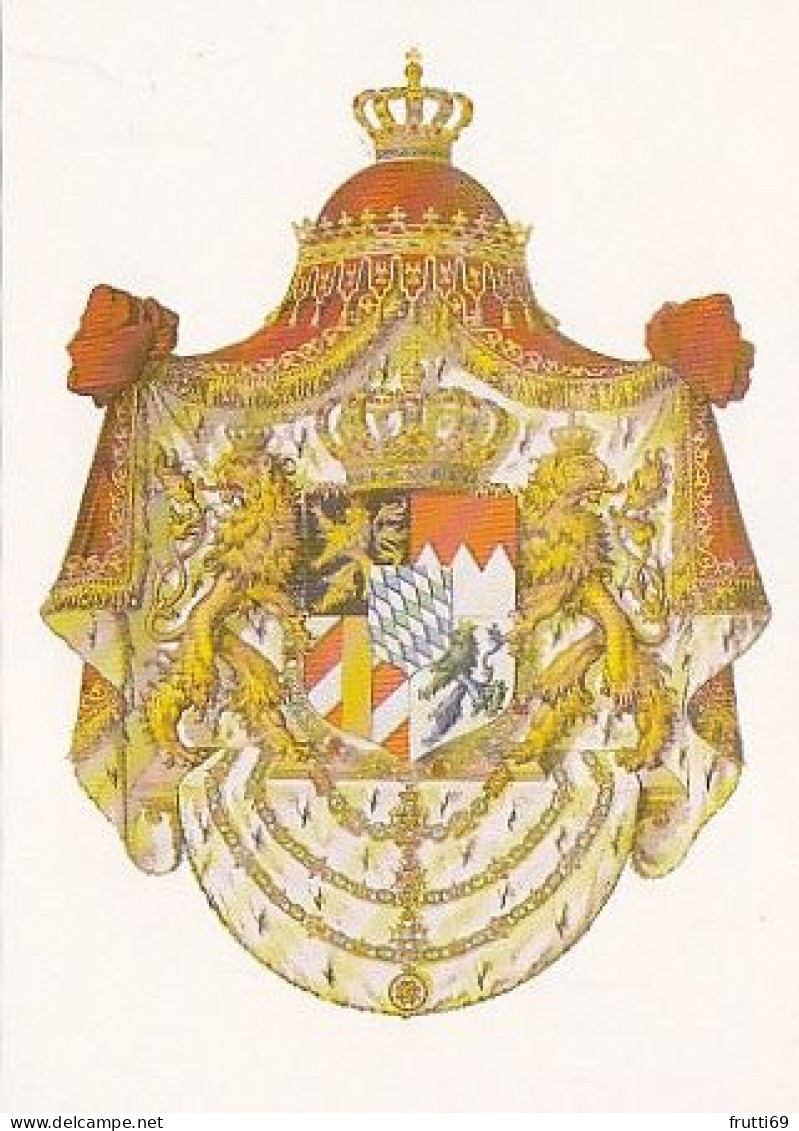 AK 210481 HERALDIK - Königreich Bayern - Großes Wappen - History