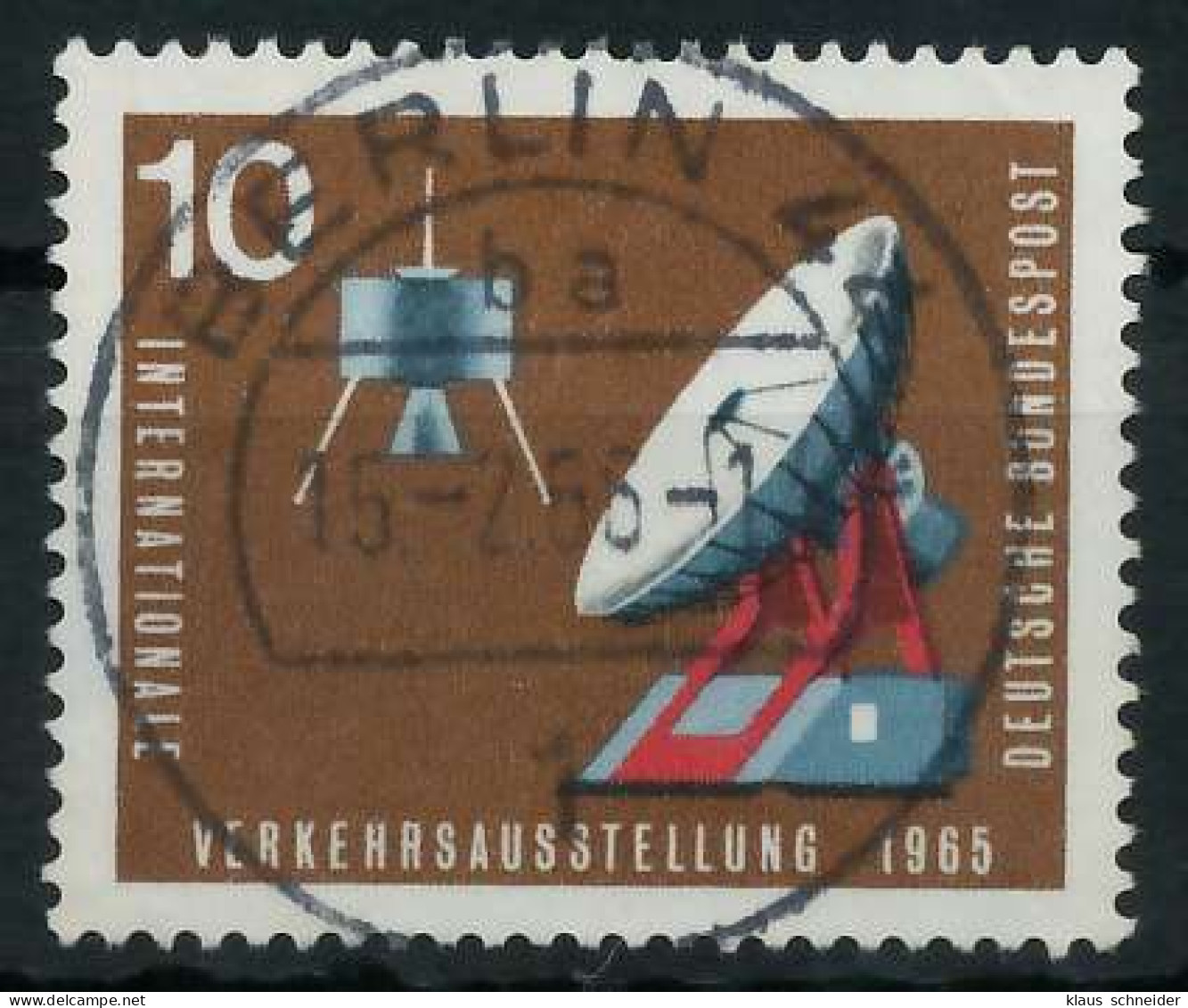 BRD BUND 1965 Nr 469 Zentrisch Gestempelt X69B5FE - Oblitérés