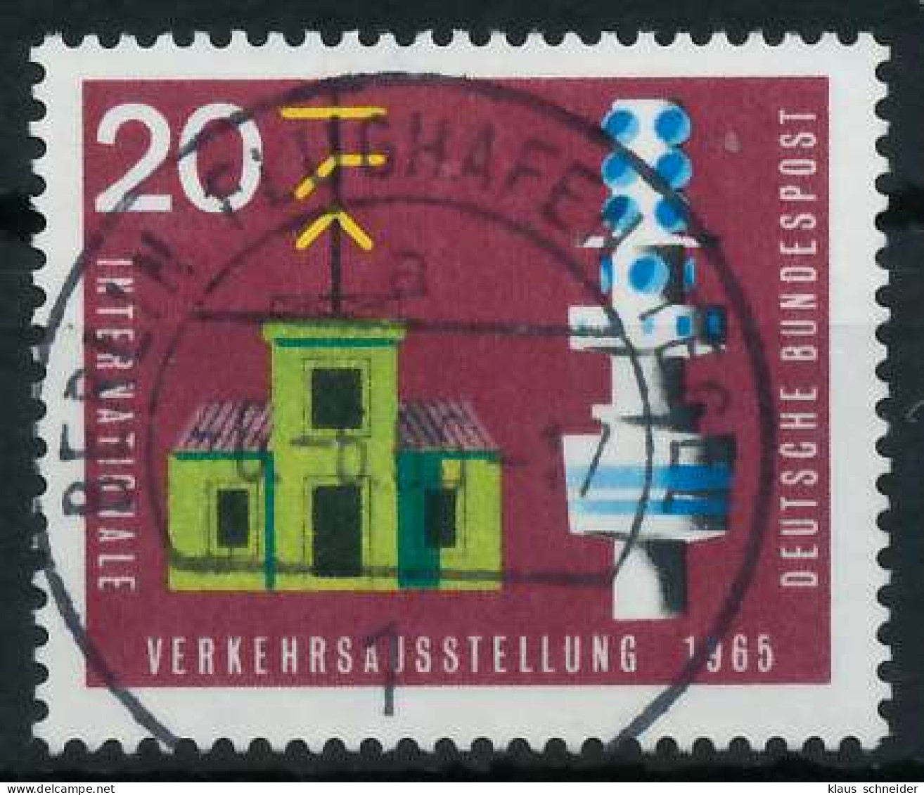 BRD BUND 1965 Nr 471 Zentrisch Gestempelt X69B606 - Oblitérés