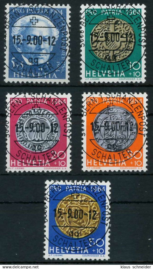 SCHWEIZ PRO PATRIA Nr 795-799 Zentrisch Gestempelt X6AA852 - Used Stamps