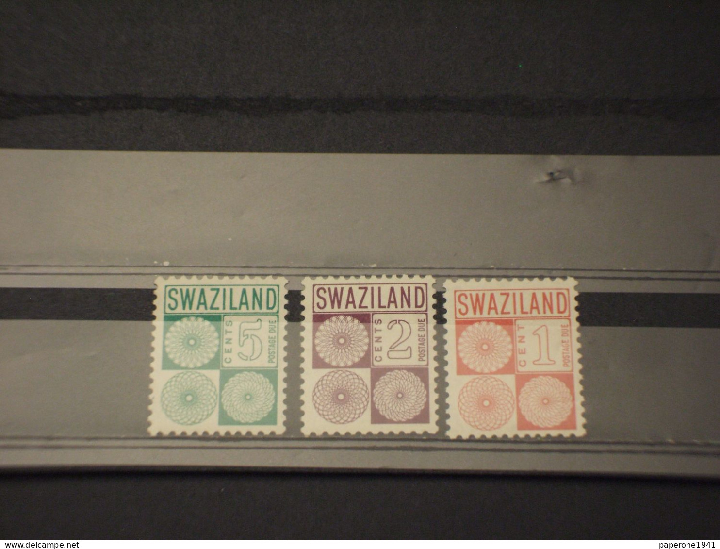 SWAZILAND - TASSE - 1971 ALLEGORIA   3 VALORI - NUOVO(++) - Swaziland (1968-...)