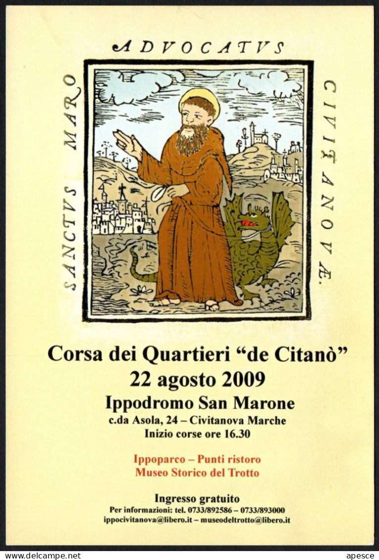 ITALIA 2009 - CORSA DEI QUARTIERI " DE CITANO' " - CIVITANOVA MARCHE - I - Otros & Sin Clasificación