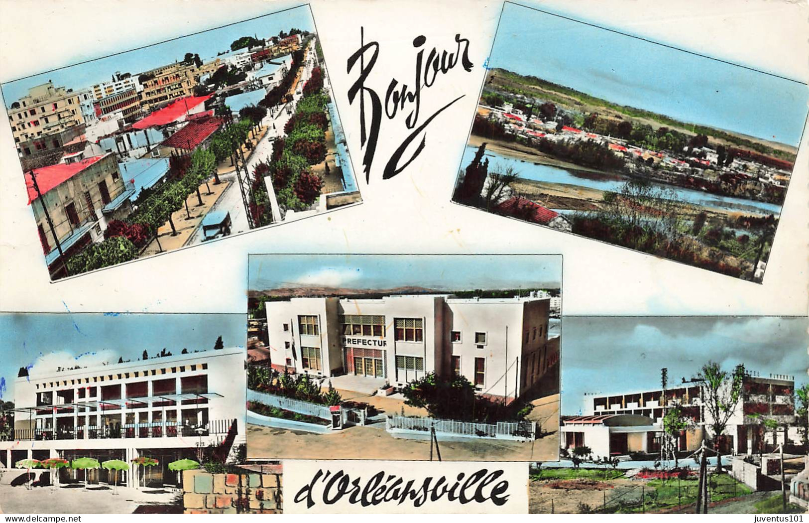CPSM Bonjour D'Orléansville       L2793 - Chlef (Orléansville)