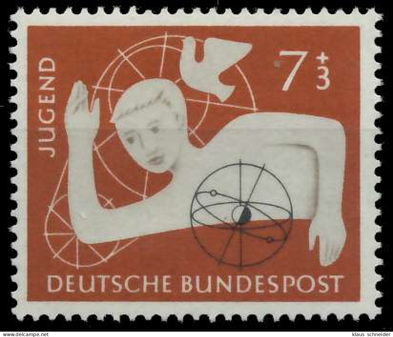 BRD BUND 1956 Nr 232 Postfrisch X6FAA26 - Ungebraucht
