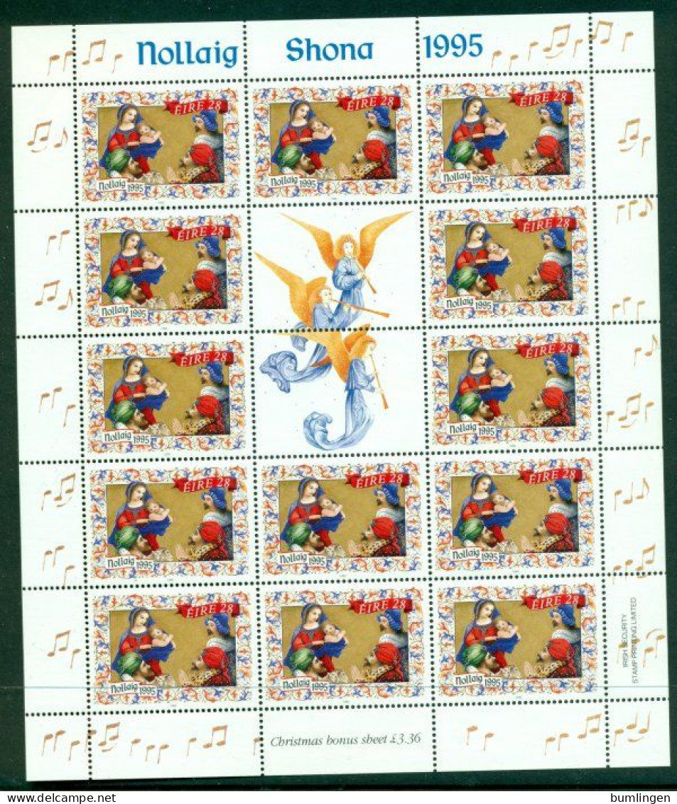 IRELAND 1995 Mi 922 Mini Sheet** Christmas [B670] - Noël