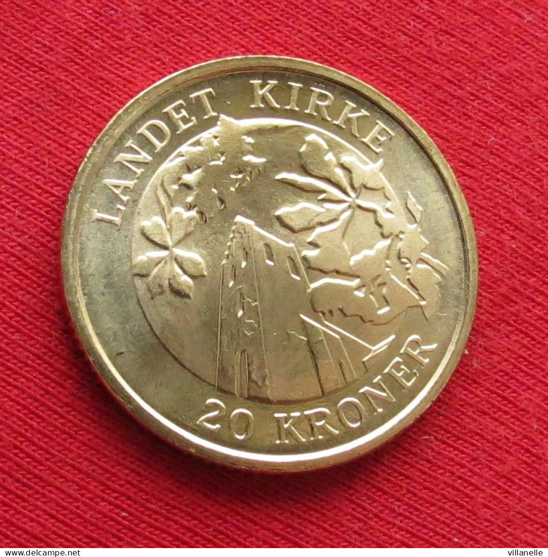 Denmark 20 Kroner 2005 Church Landet Kirke  Dinamarca Danemark Danimarca Denemarken UNC ºº - Dänemark