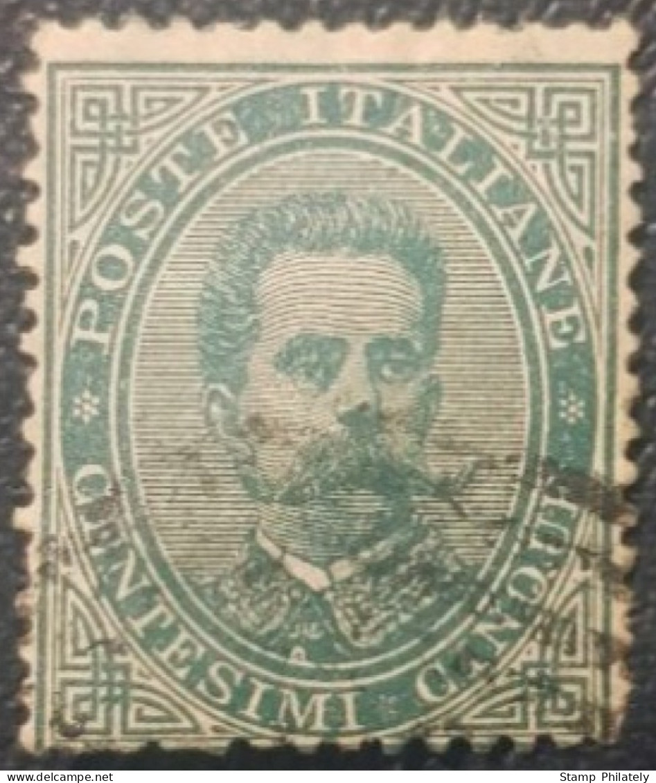 Italy 5C Classic Used Stamp King Umberto - Gebraucht