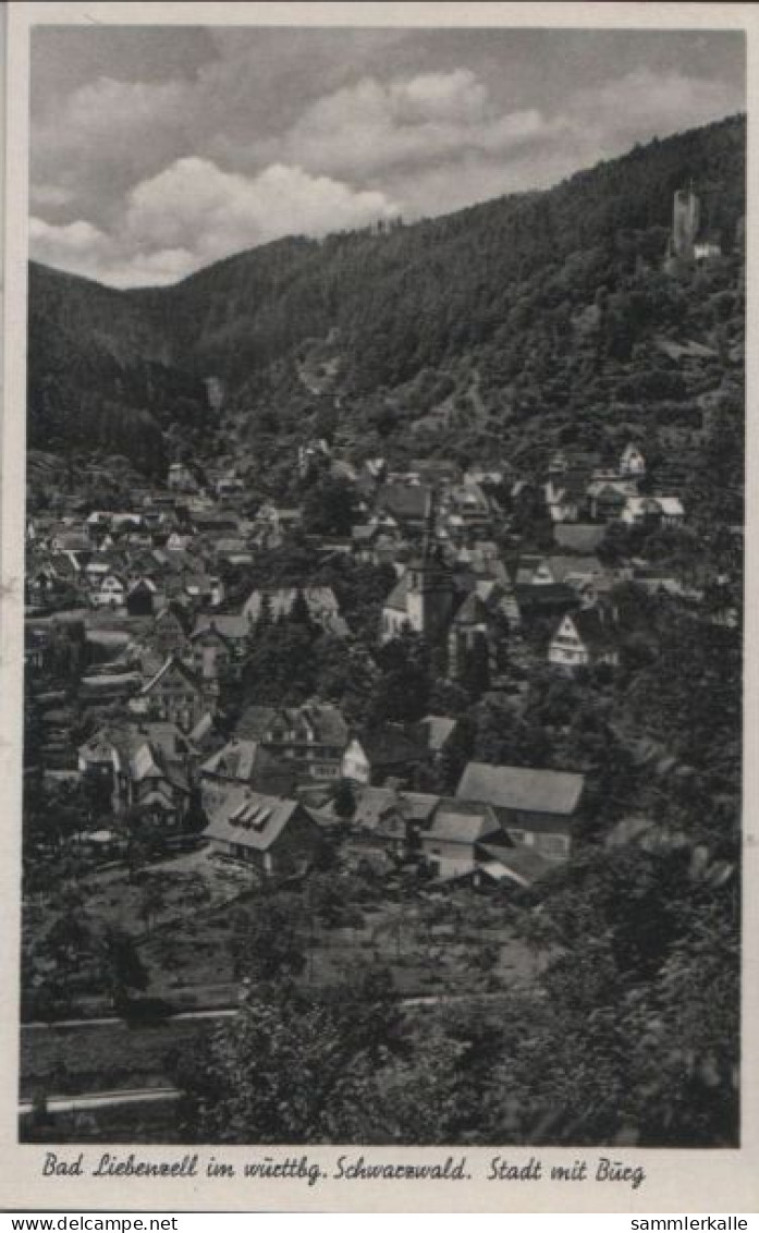 57312 - Bad Liebenzell - Stadt Mit Burg - Ca. 1955 - Calw