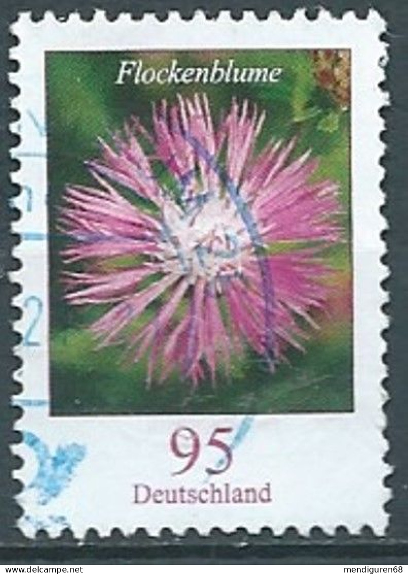 ALLEMAGNE ALEMANIA GERMANY DEUTSCHLAND BUND   2019 BLUMEN FLOWERS: STARTHISTLE USED MI 3470 YT 3248 SN 3105 SG Y3334a - Gebraucht