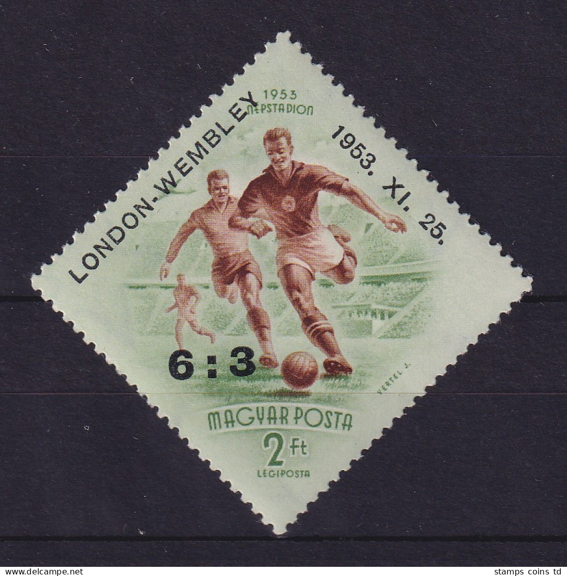 Ungarn 1953 Sieg Im Fußball Gegen England Mi.-Nr. 1340 Postfrisch ** - Other & Unclassified