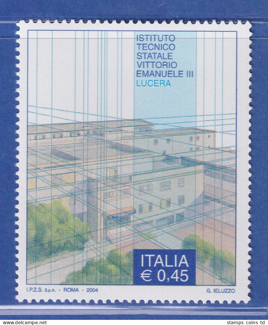 Italien 2004 Hochschule Vittorio Emanuelle III. Lucera Mi.-Nr. 2995 **  - Non Classés