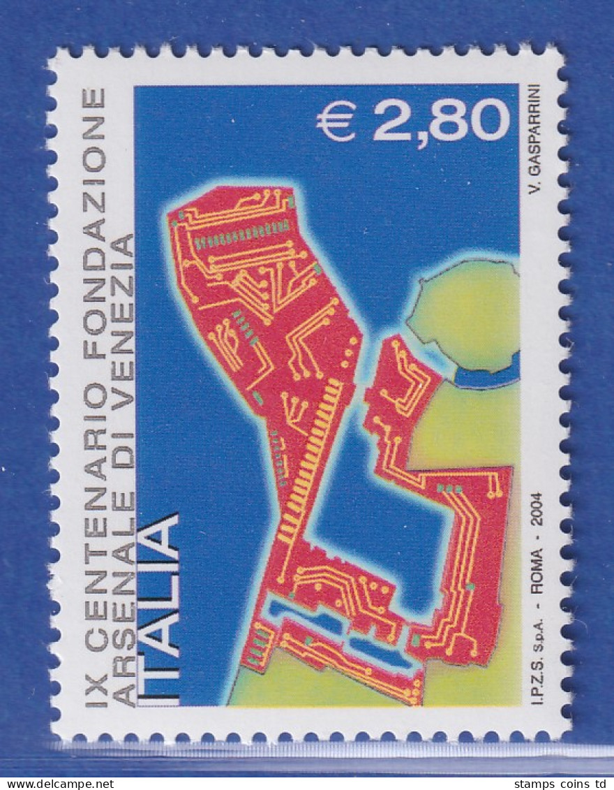 Italien 2004 900. Jahrestag Der Gründung Des Arsenals Von Venedig Mi.-Nr.3000**  - Non Classés