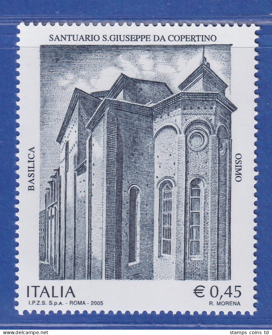 Italien 2005 Basilika San Giuseppe Da Copertino, Osimo Mi.-Nr.3036 **  - Non Classés