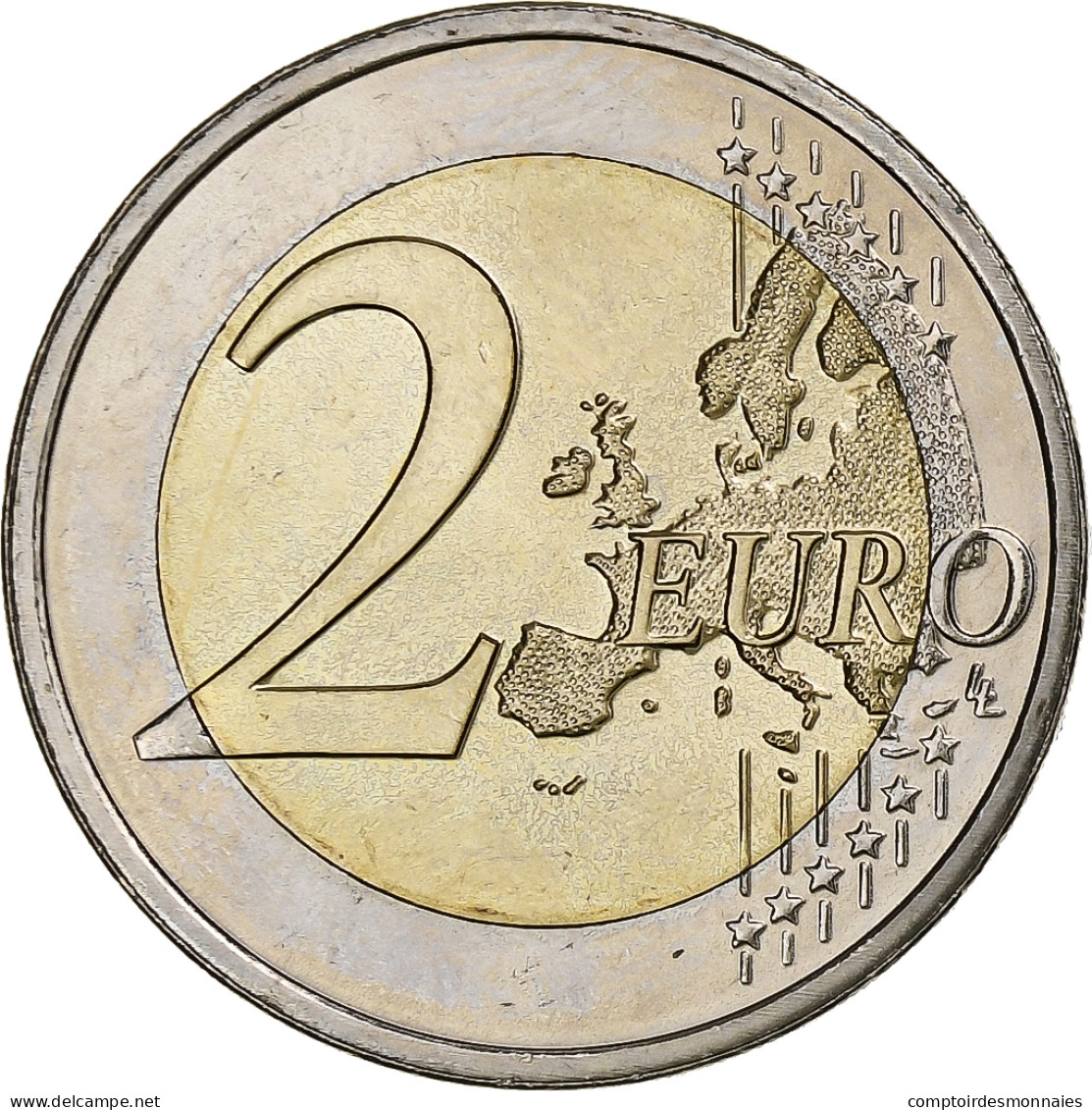 Luxembourg, Henri, 2 Euro, 2009, Utrecht, SUP, Bimétallique, KM:106 - Luxembourg