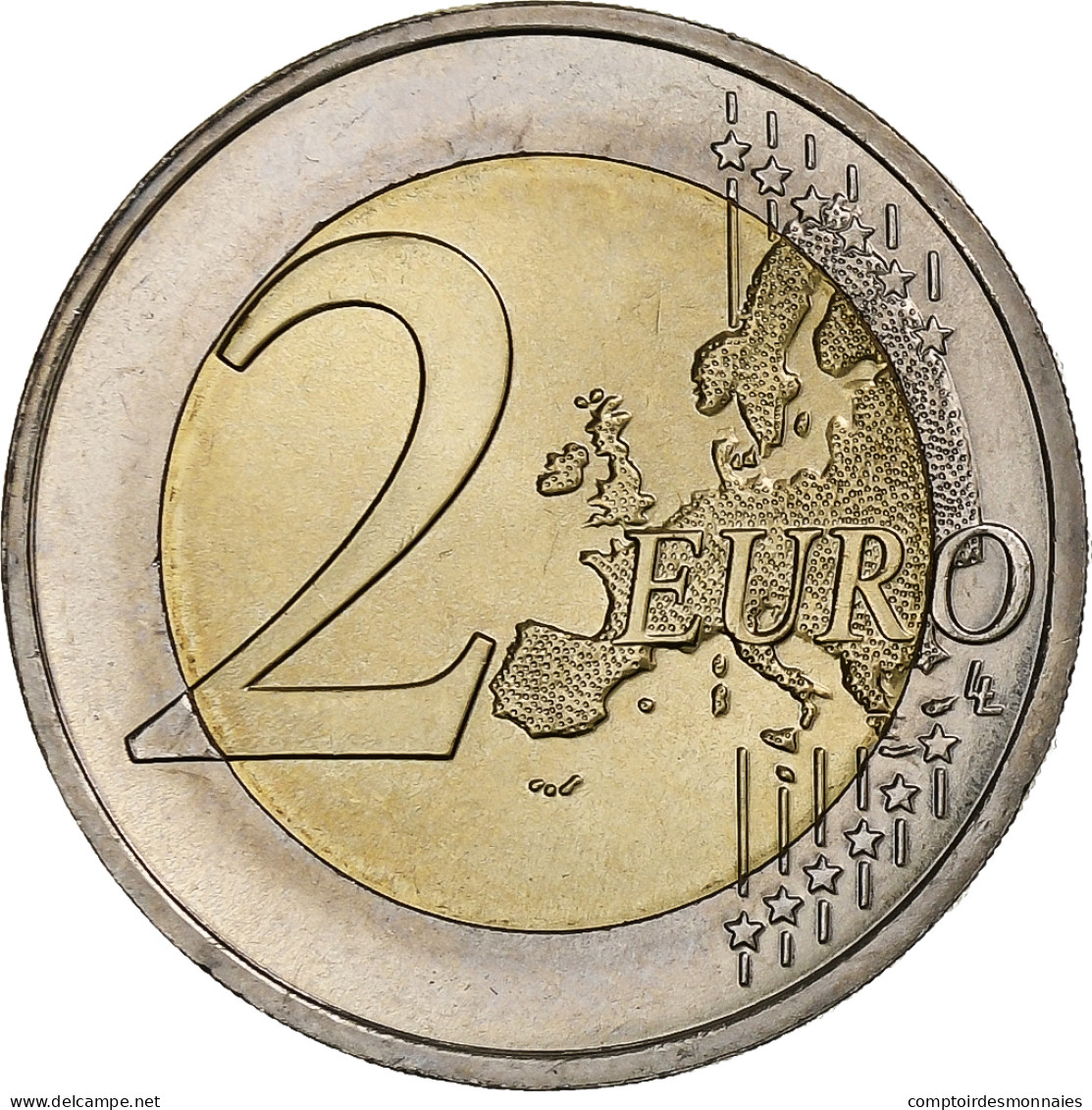 Luxembourg, Henri, 2 Euro, 2008, Paris, SPL, Bimétallique, KM:96 - Luxembourg