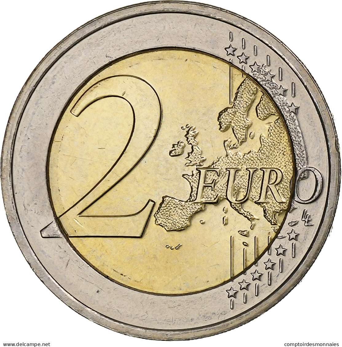 Luxembourg, 2 Euro, 175e Anniversaire De La Mort Du Grand-duc Guillaume Ier - Luxembourg