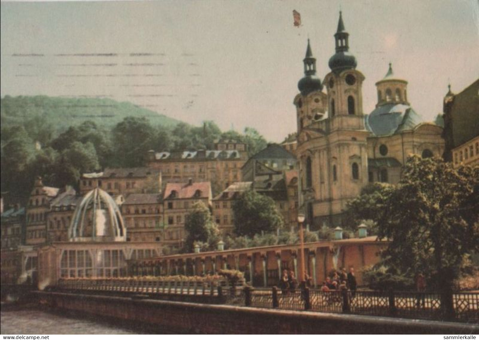 101911 - Tschechien - Karlovy Vary - Karlsbad - Blick Auf Das Heilbad - 1966 - Tschechische Republik