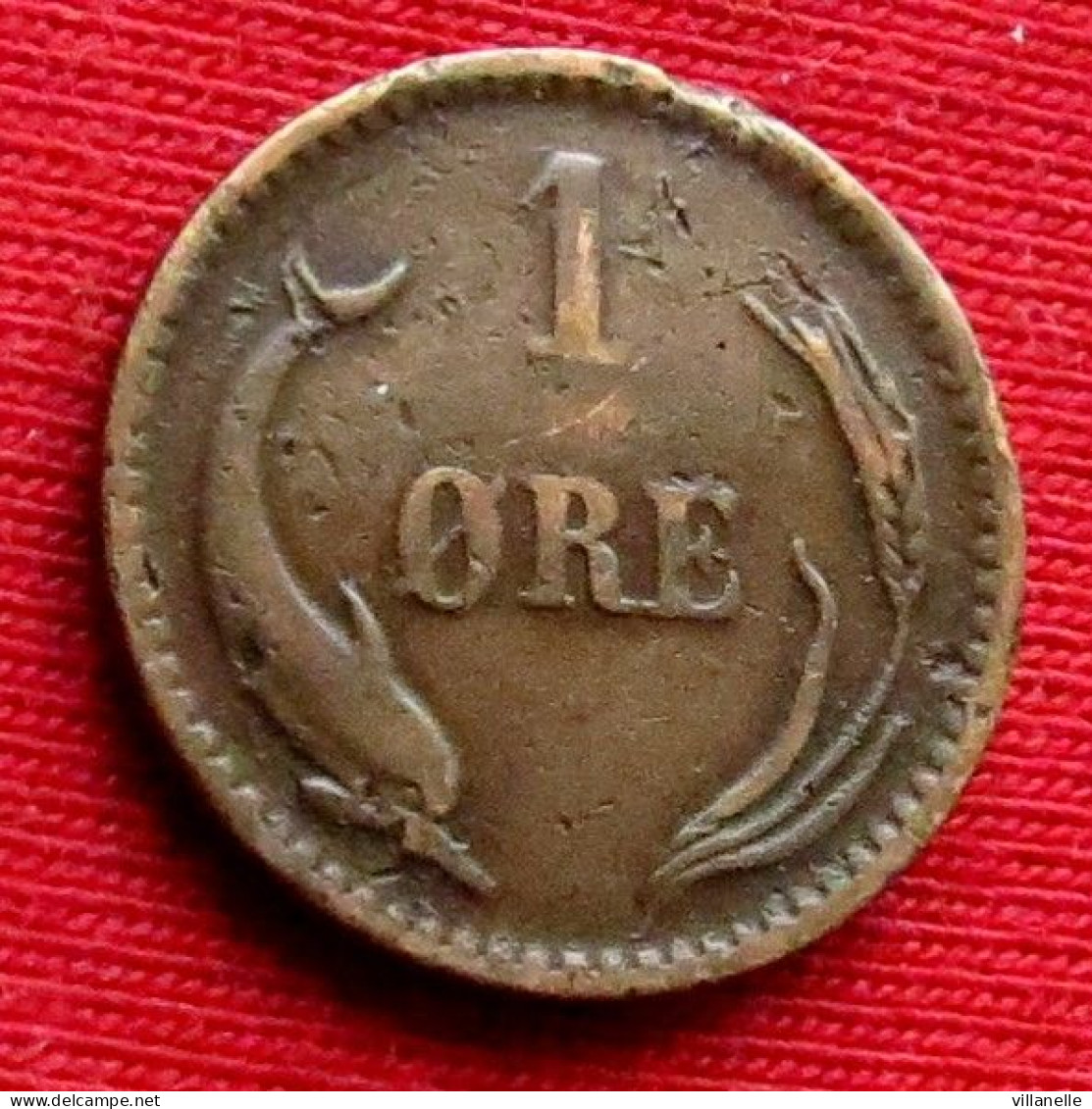 Denmark 1 Ore 1887  Dinamarca Danemark Danimarca Denemarken W ºº - Dänemark