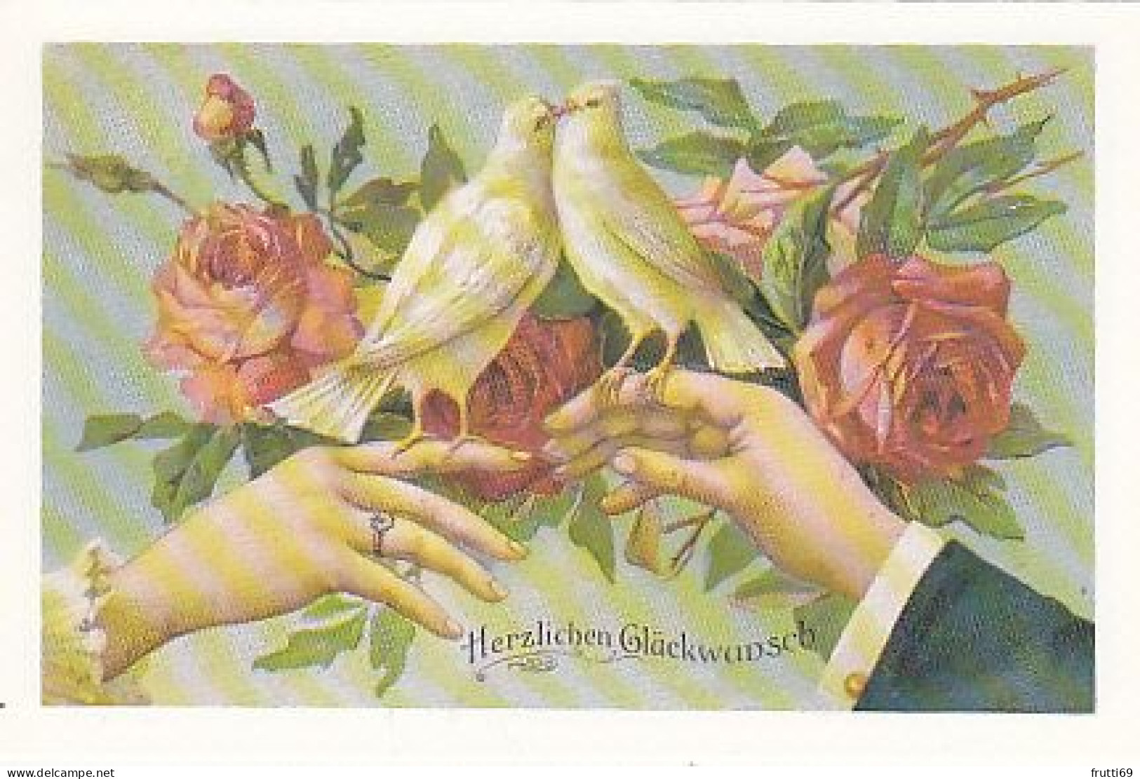 AK 210504 COUPLE / PAAR - Modern Reproduction Card - Coppie