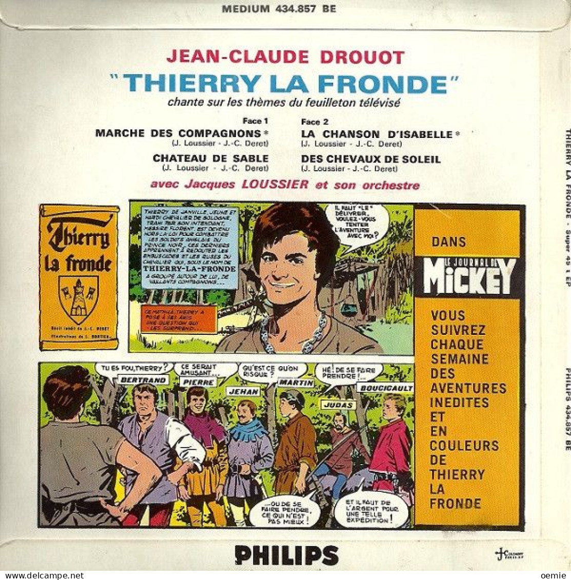 THIERRY LA FRONDE  AVEC JEAN CLAUDE DROUOT - Andere - Franstalig