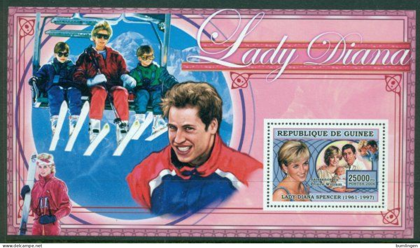 GUINEA 2006** Princess Diana [B692] - Familias Reales