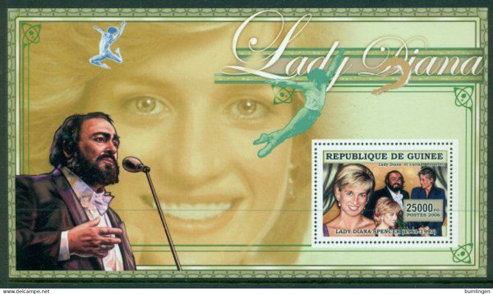 GUINEA 2006** Princess Diana [B694] - Royalties, Royals