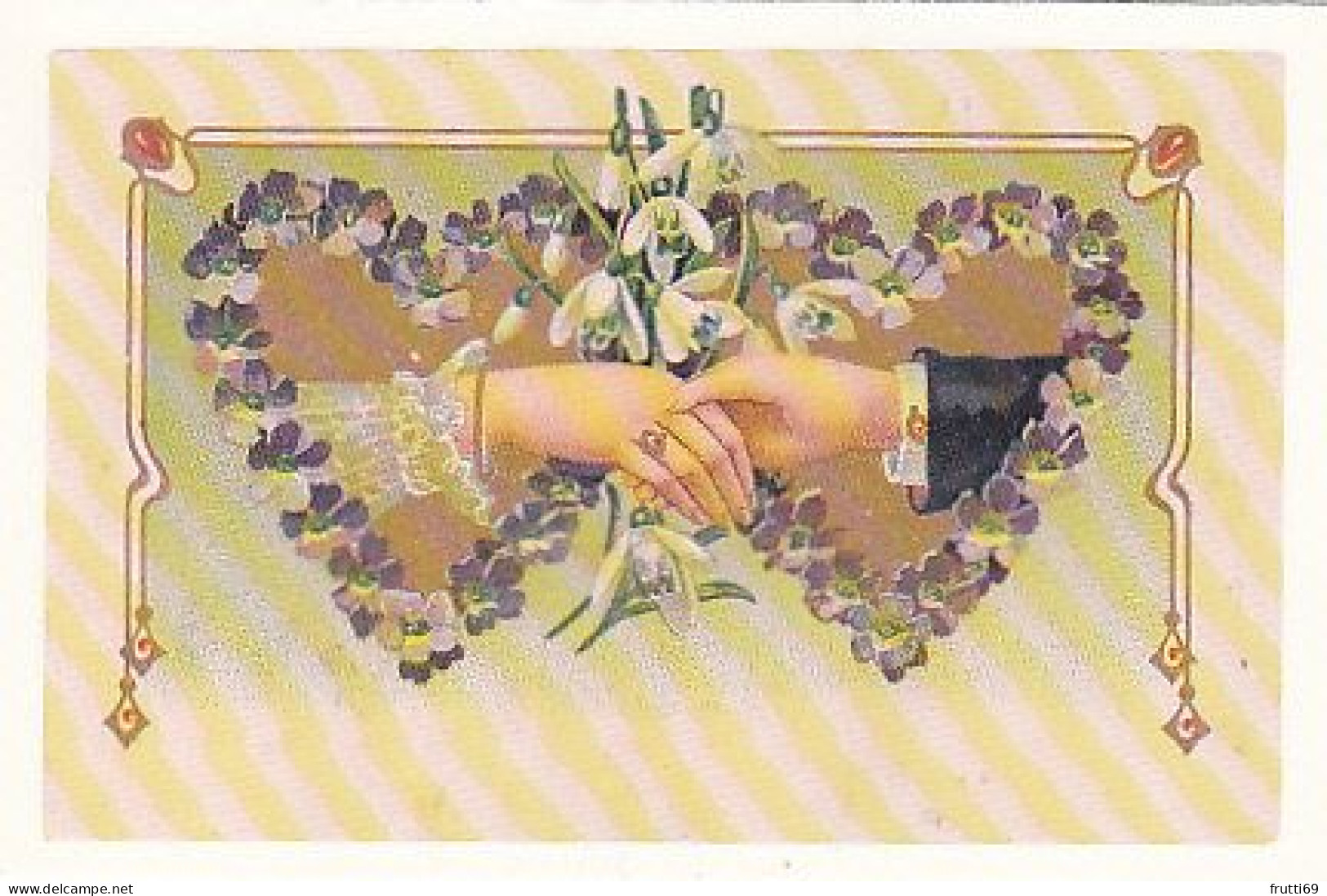 AK 210517 COUPLE / PAAR - Modern Reproduction Card - Coppie