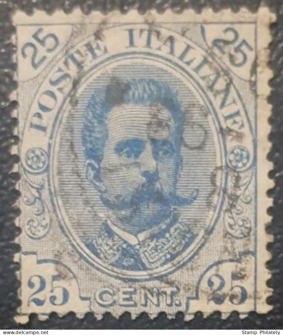 Italy 25C Used Stamp King Umberto Classic - Oblitérés