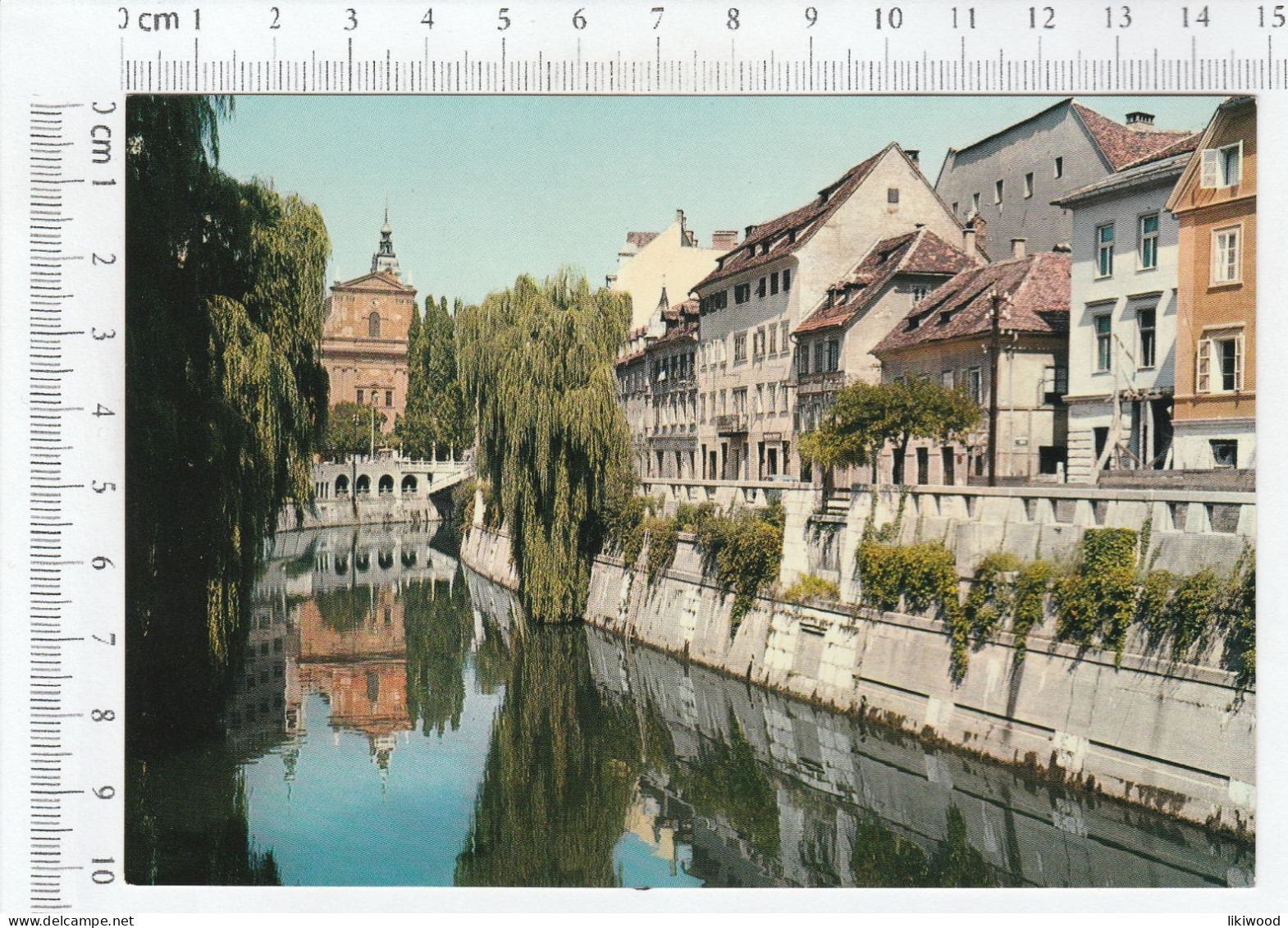 The Old Town Of Ljubljana, With The Ljubljanica River - Eslovenia